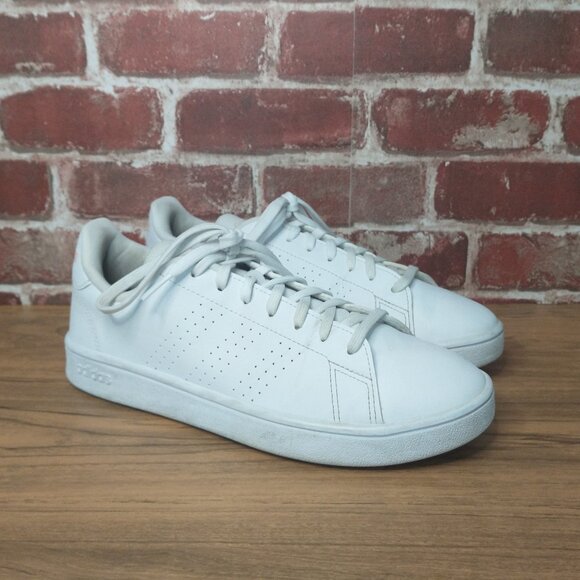 adidas Shoes - Adidas Shoes Womens Size 8.5 Leather White Pink Sneakers Low Top